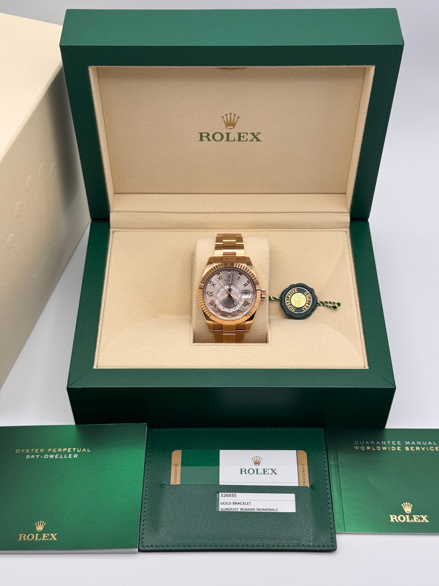 Rolex Sky-Dweller Rosegold 18k - 326935