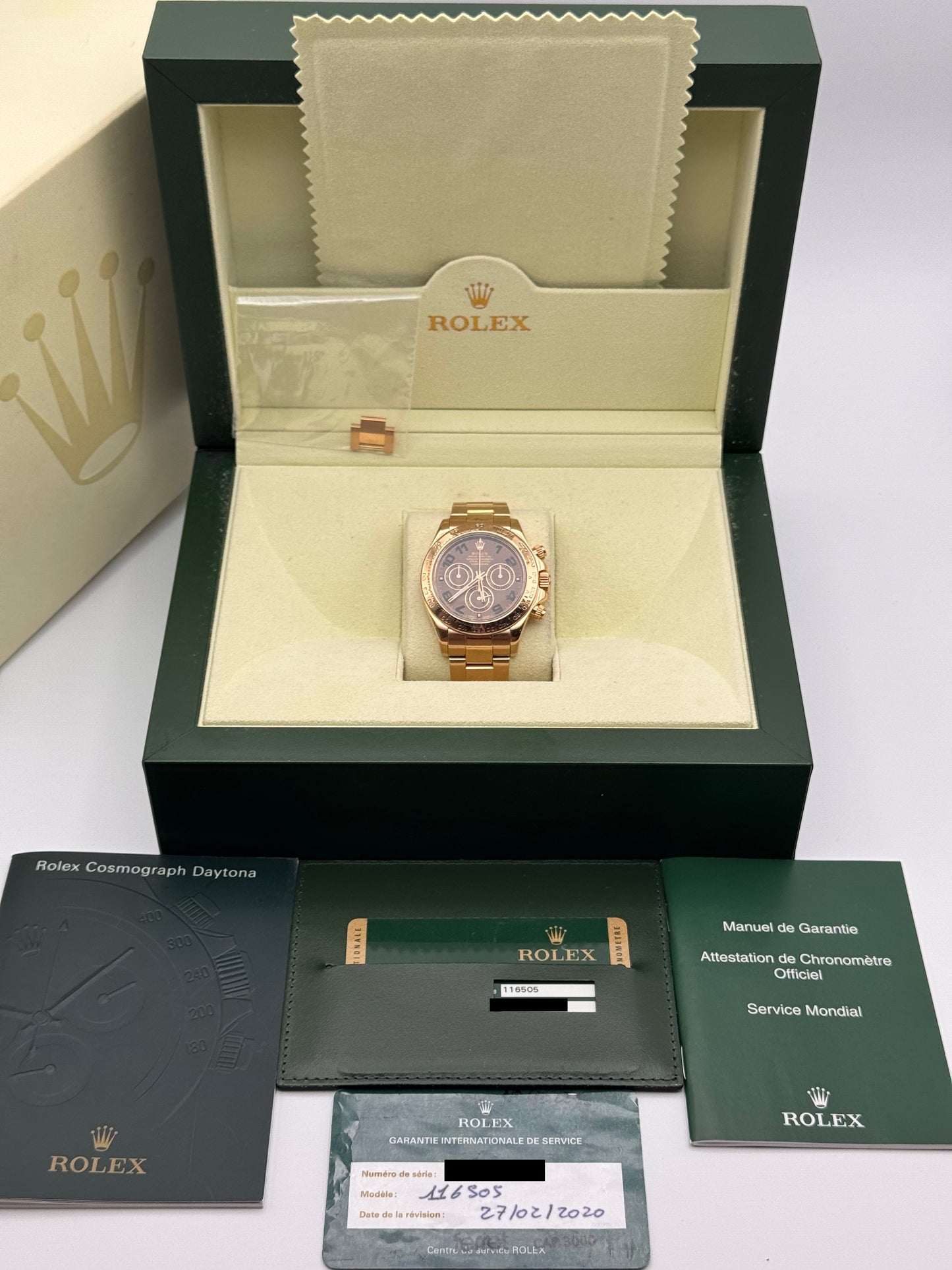 Rolex Daytona Rosegold - 116505