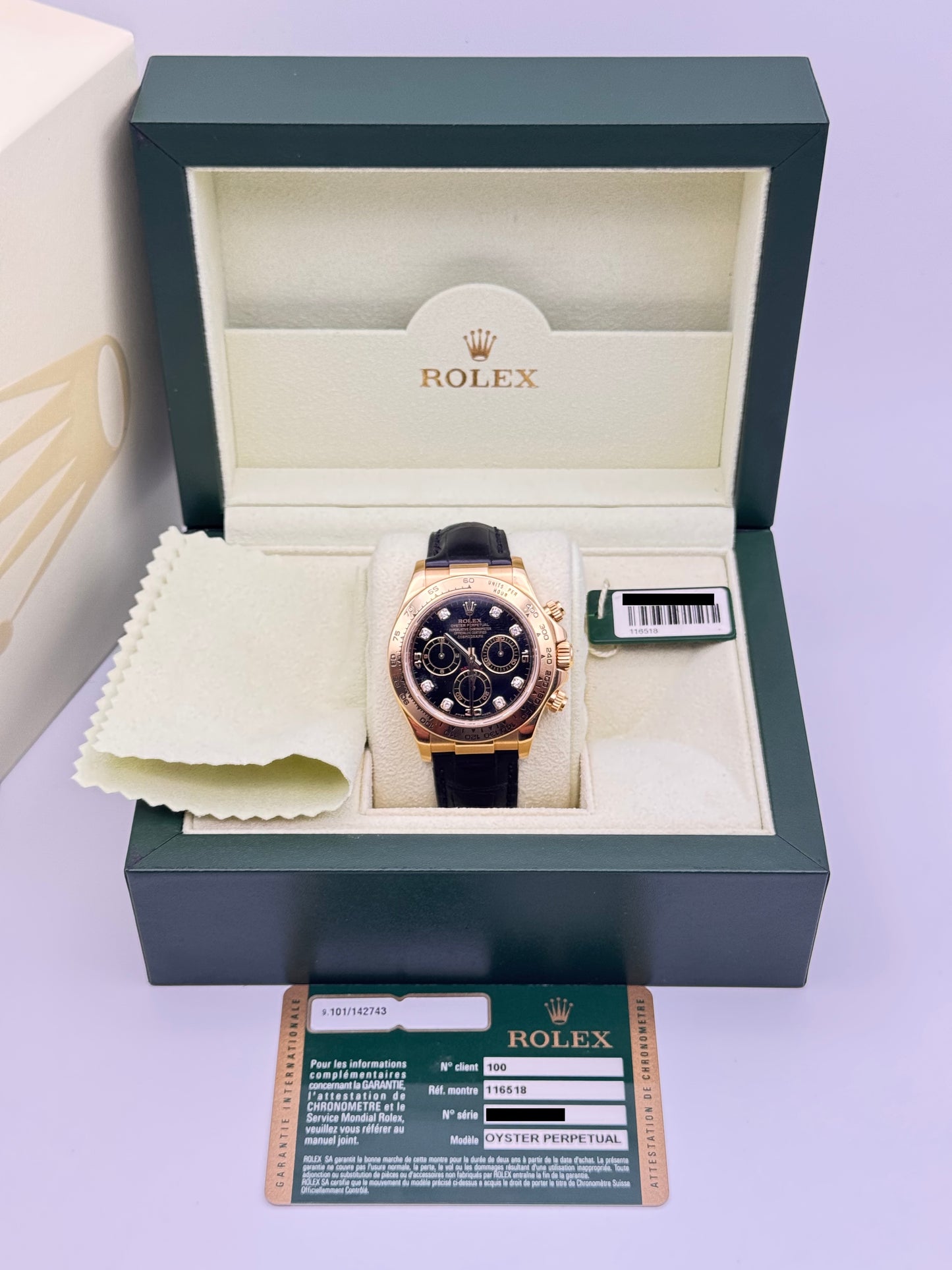 Rolex Daytona 18kt Gold - 116518