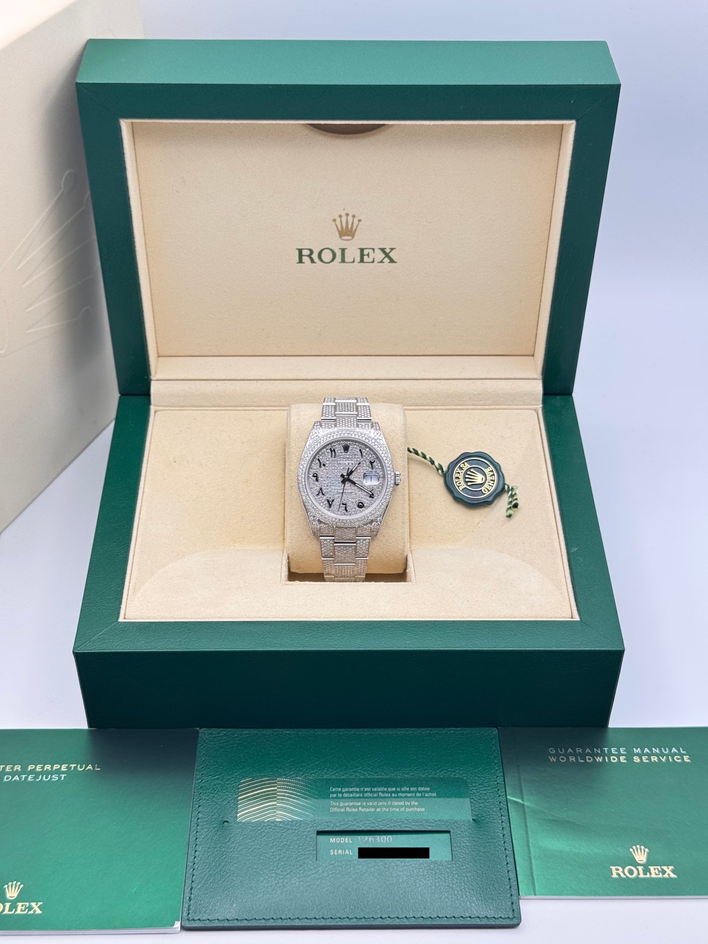 Rolex Datejust 41 Iced Out - 126300