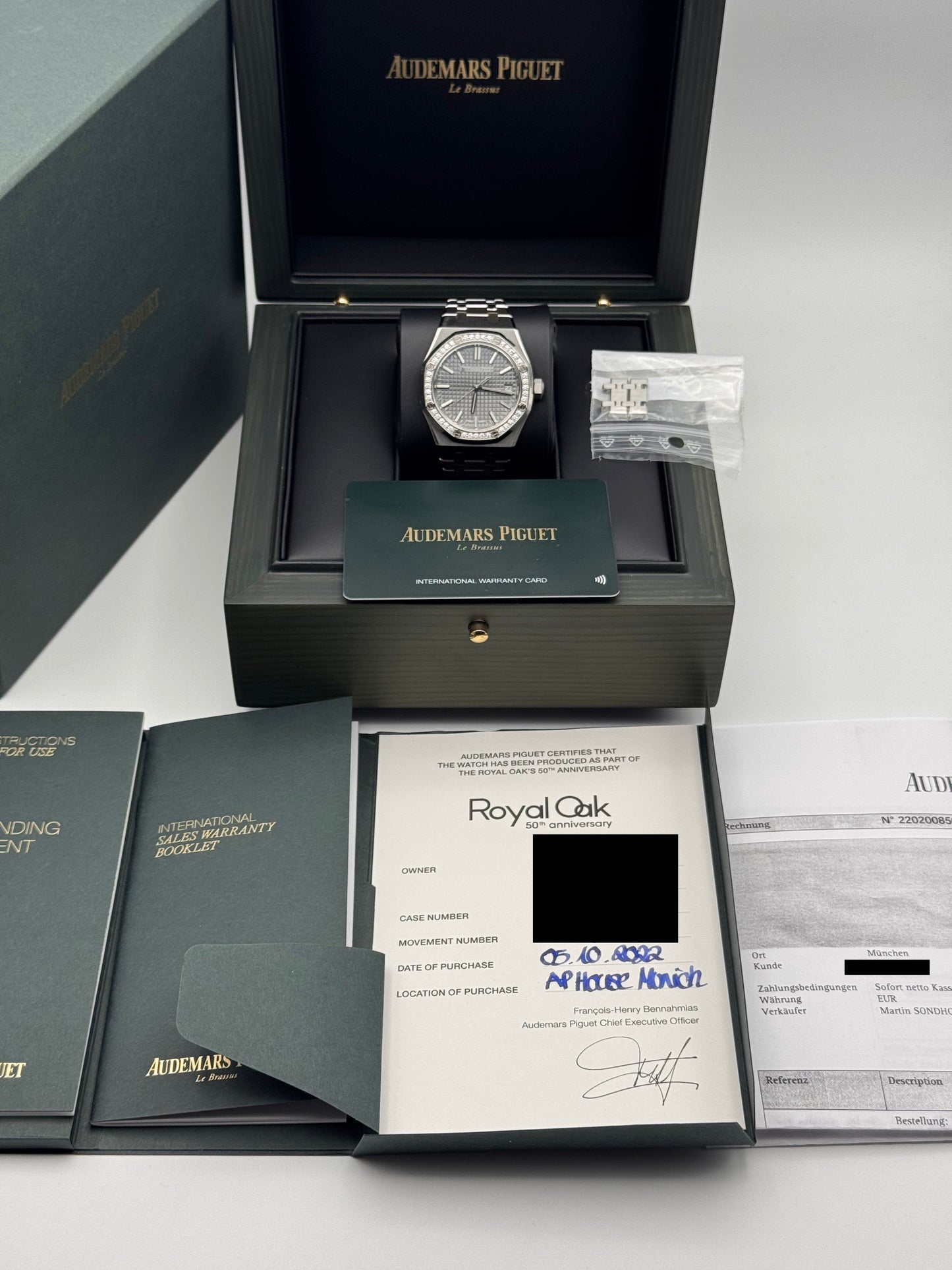 Audemars Piguet Royal Oak Selfwinding 50th Anniversary - 15551ST.ZZ.1356ST.03