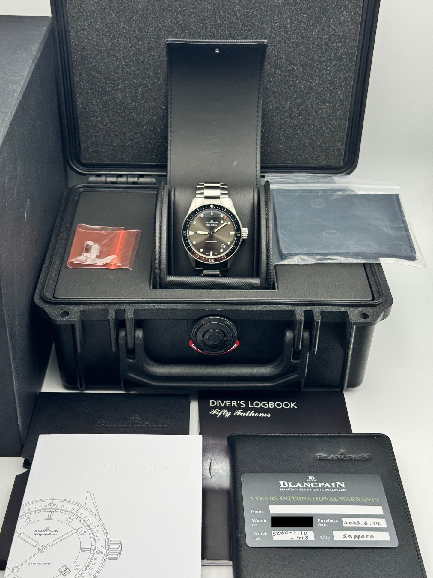 Blancpain Fifty Fathoms Bathyscaphe - 5000-1110-71S