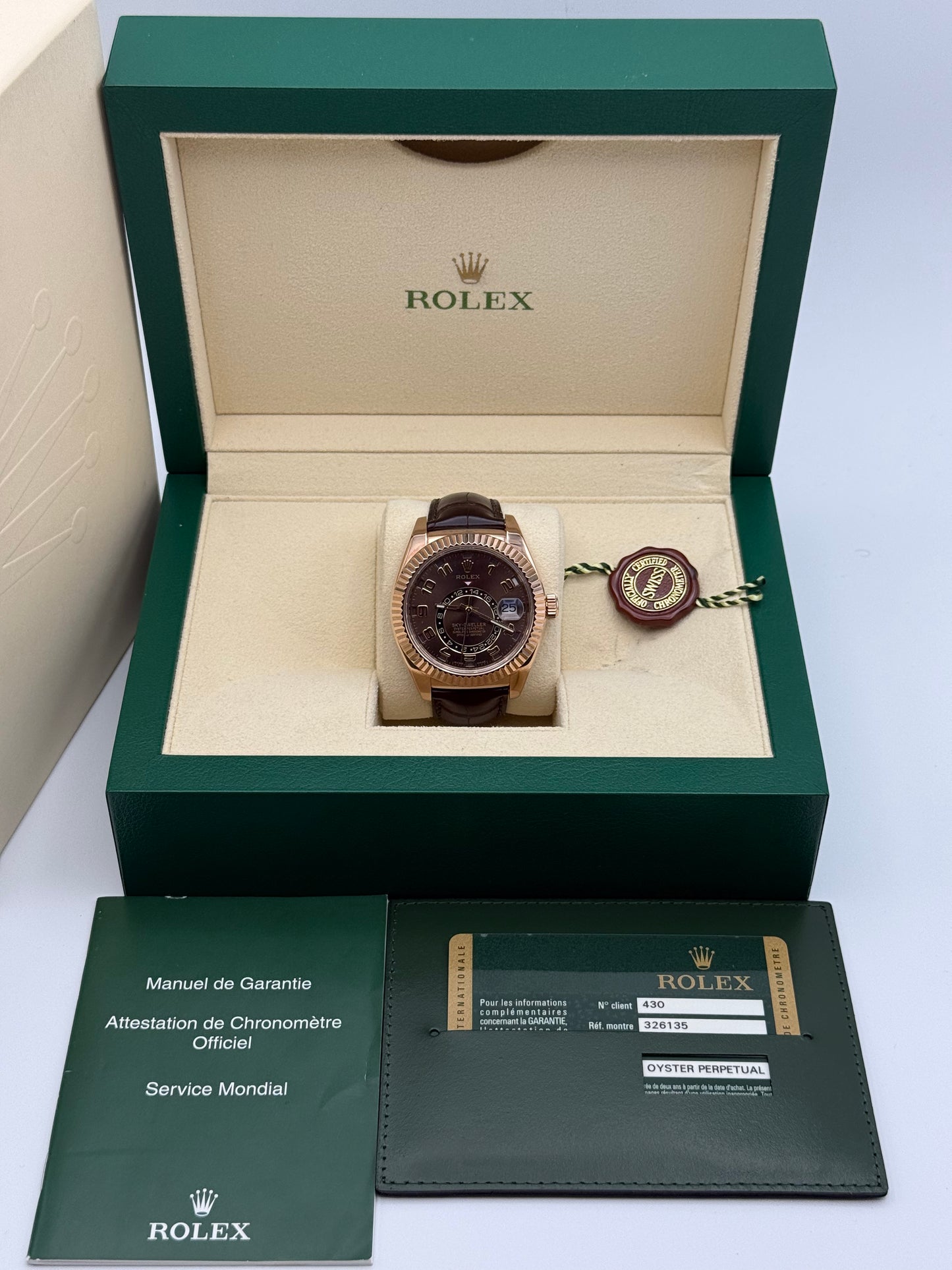 Rolex Sky-Dweller 18Kt Rosegold - 326135
