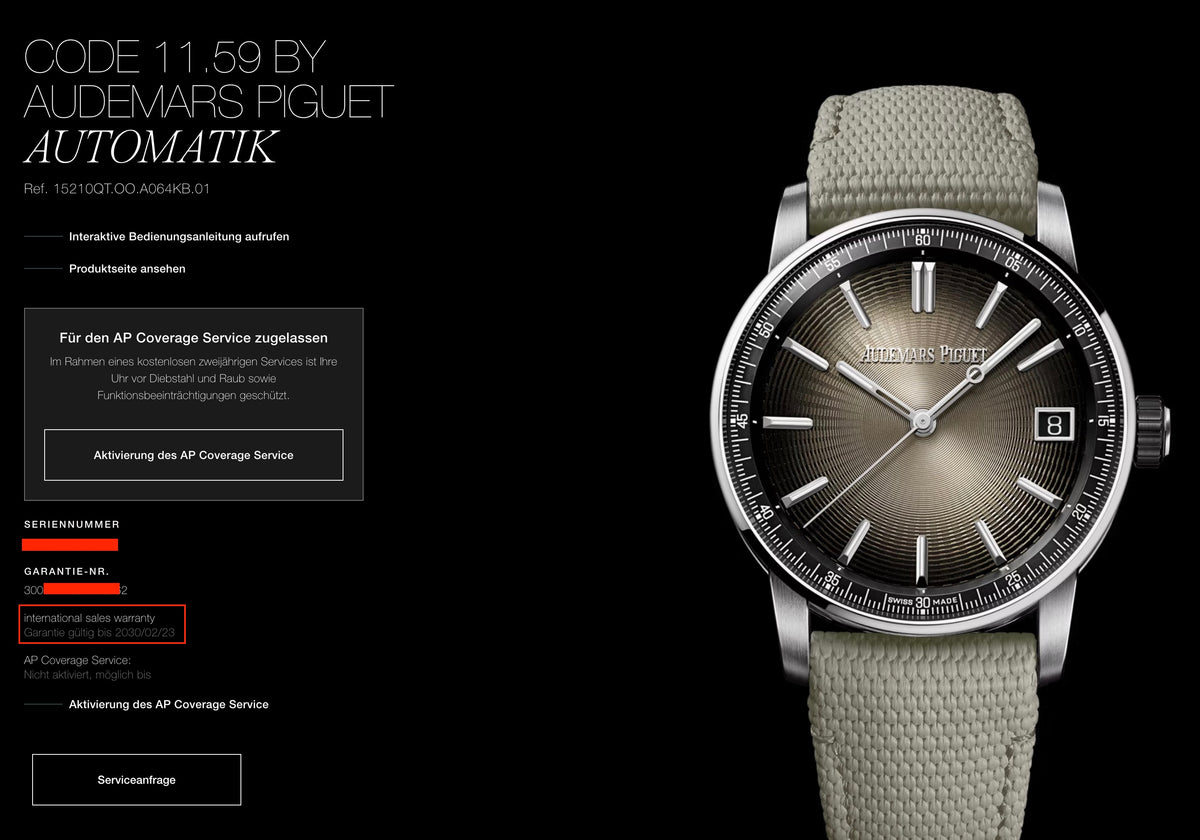 Audemars Piguet Code 11.59 - 15210QT.OO.A064KB.01