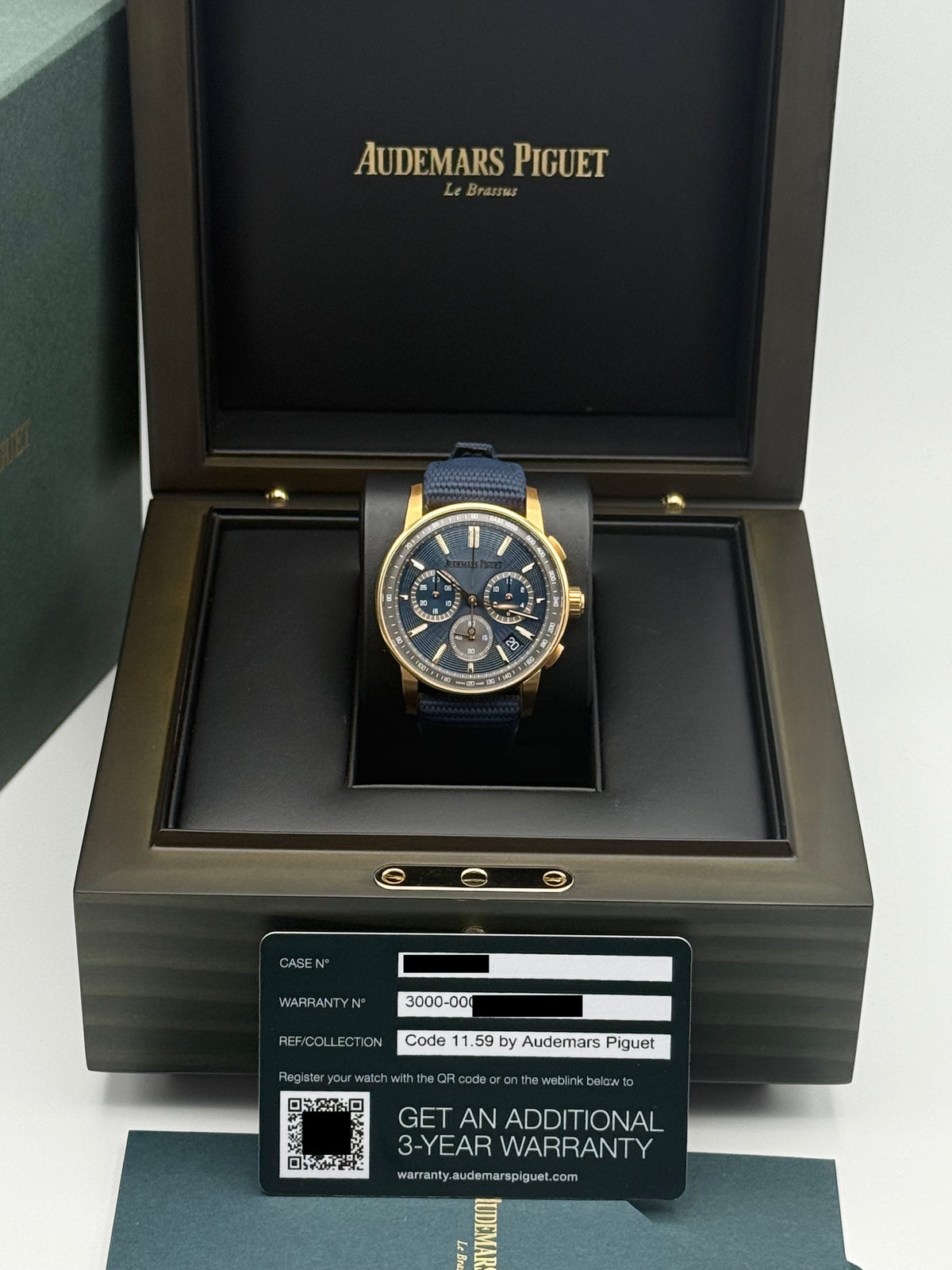 Audemars Piguet Code 11.59 Chronograph Rosegold - 26393OR.OO.A348KB.01