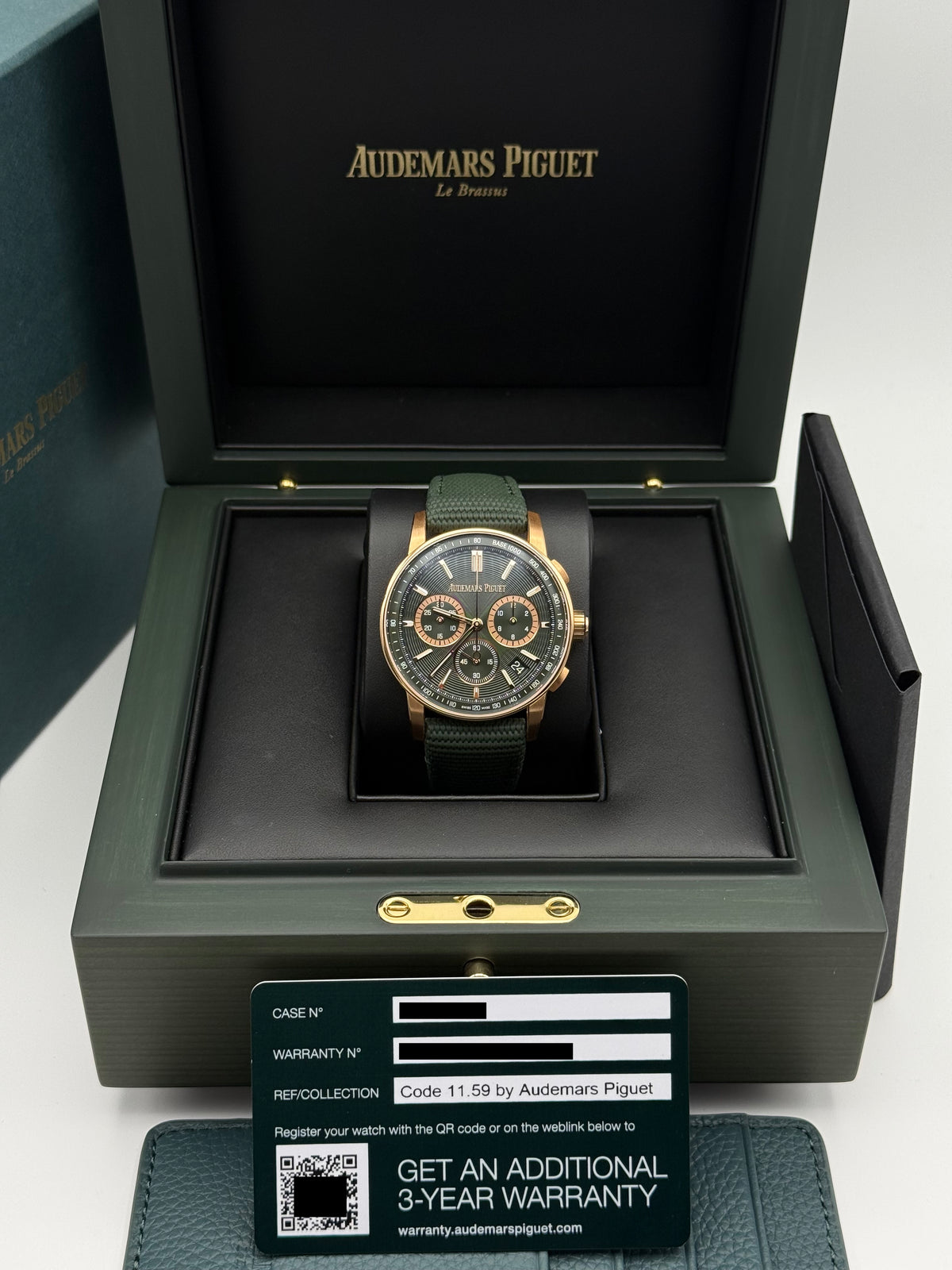 Audemars Piguet Code 11.59 Chronograph Rosegold - 26393OR.OO.A056KB.01