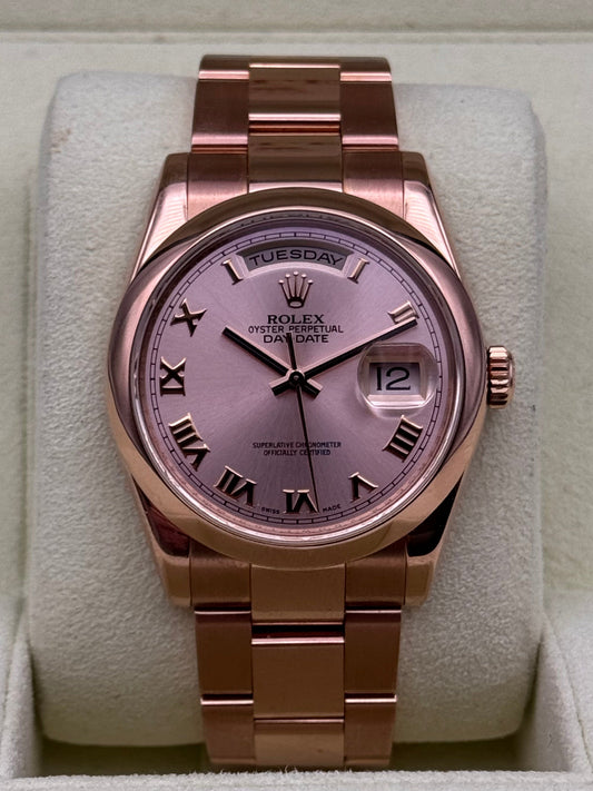 Rolex Day-Date Rosegold - 118205F