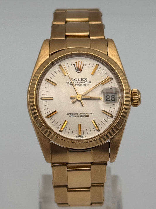 Rolex Datejust 31 18k Gold - 6824
