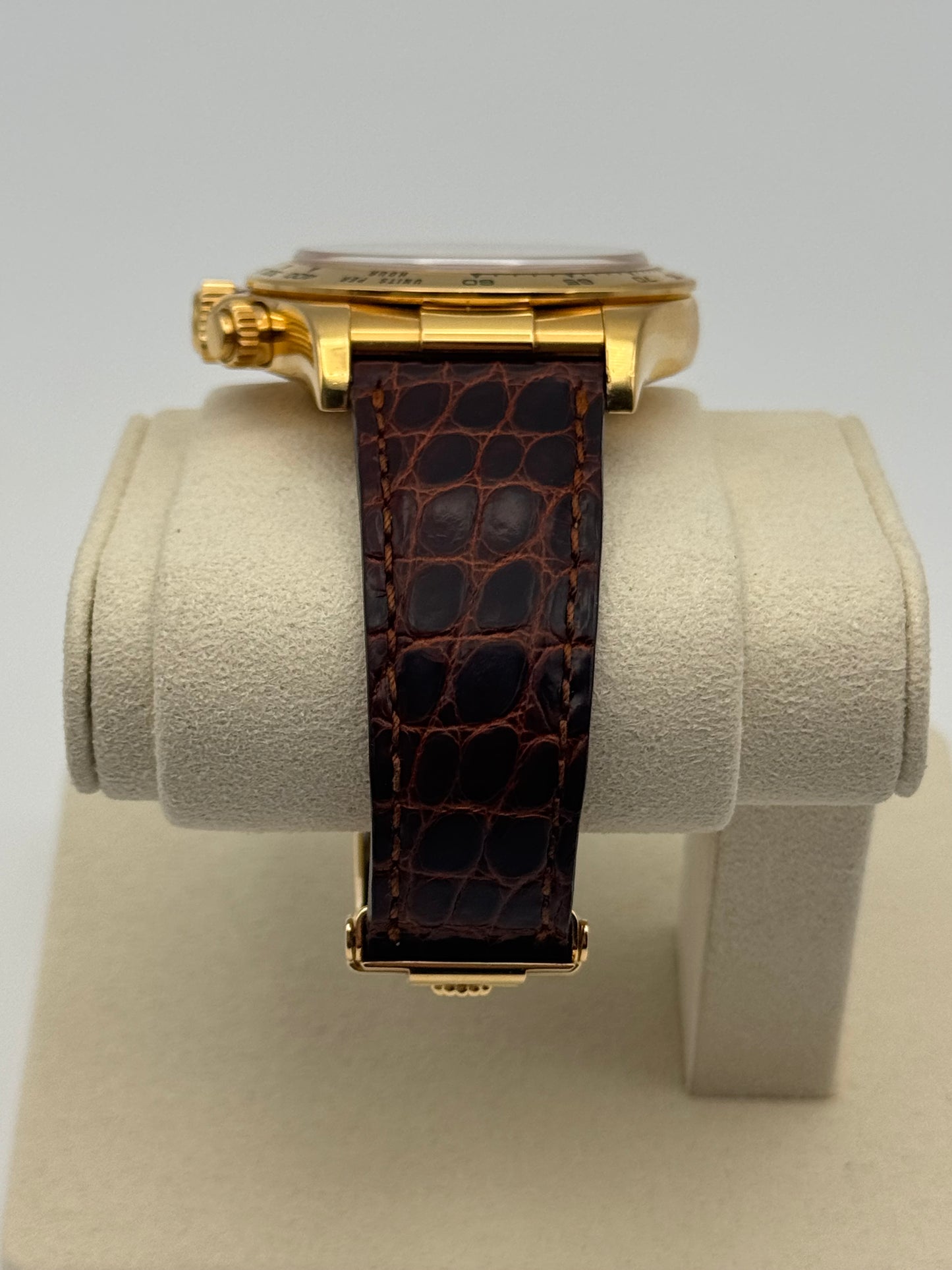 Rolex Daytona 18kt Gold mit Diamanten- 116518