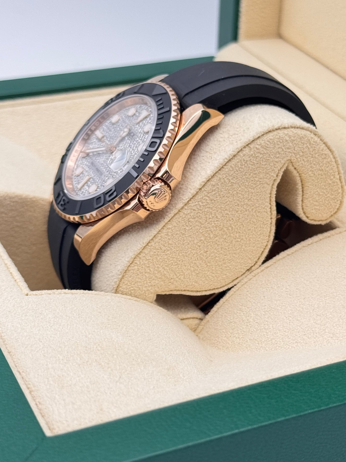 Rolex Yacht-Master 40 Rosegold Pave - 126655