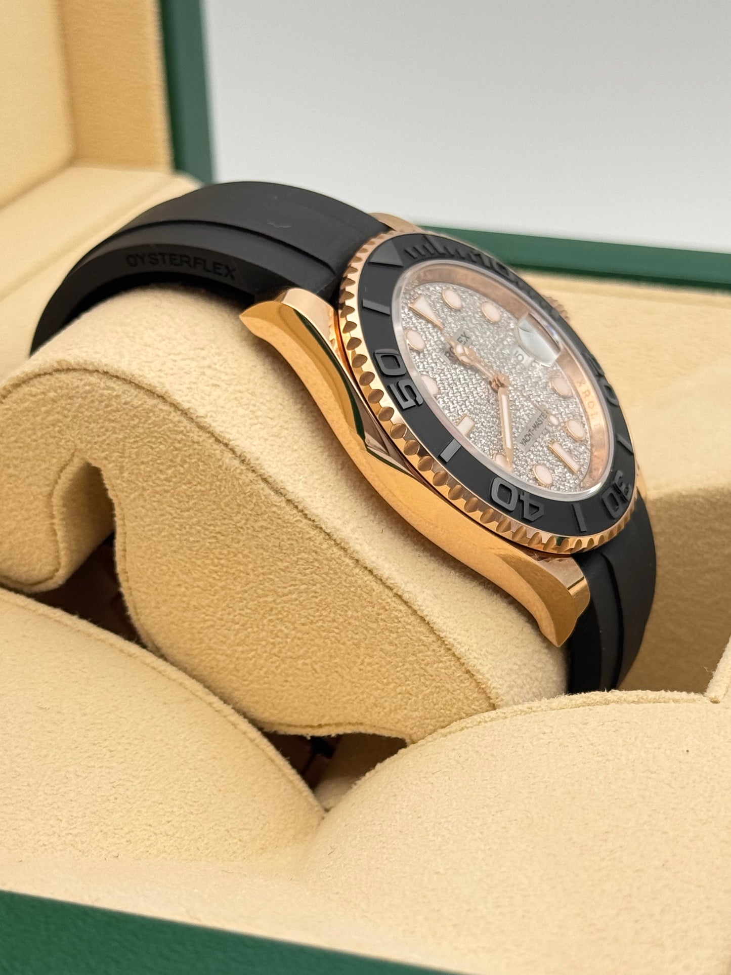 Rolex Yacht-Master 40 Rosegold Pave - 126655