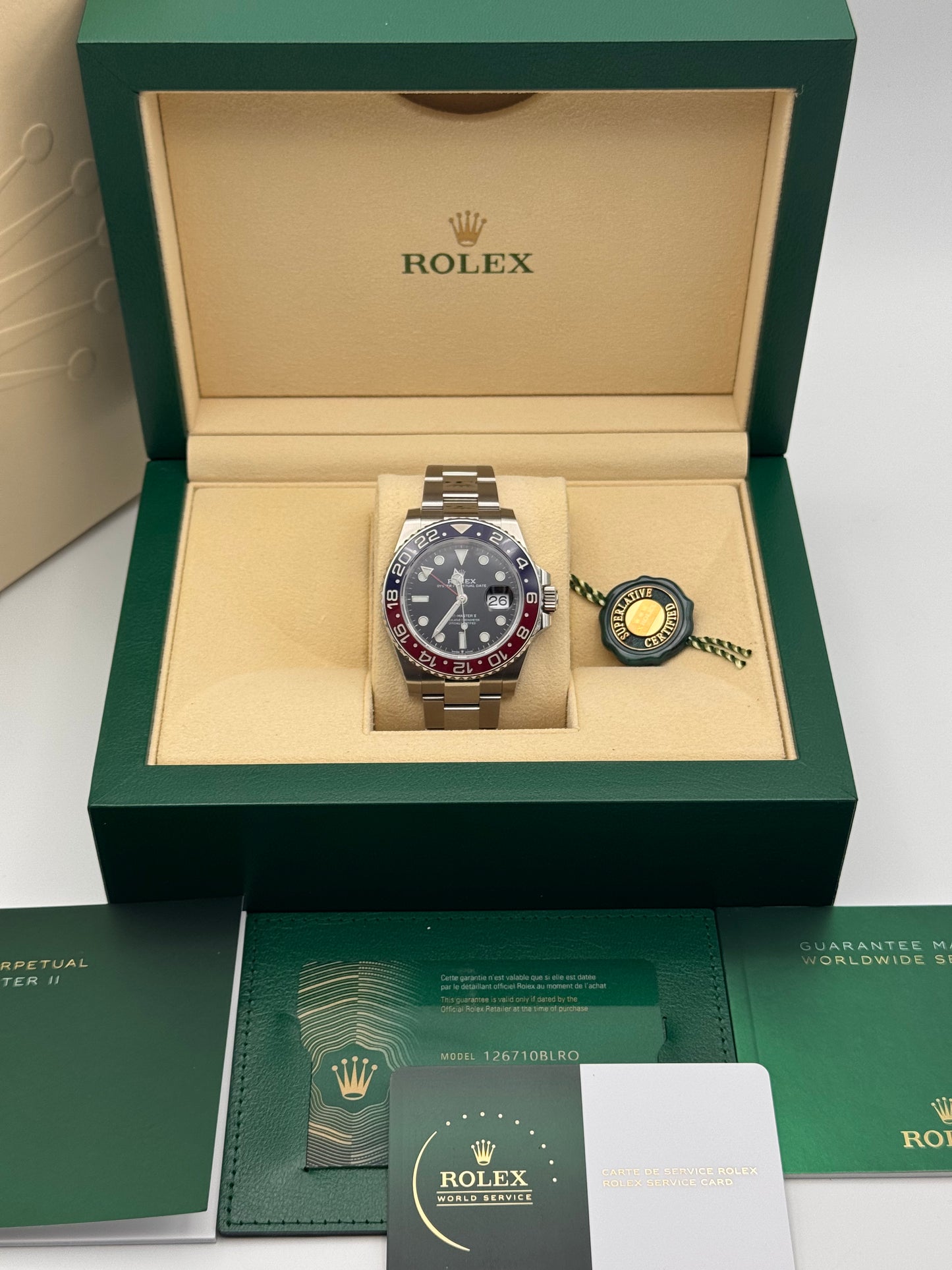 Rolex GMT-Master II "Pepsi" - 126710BLRO