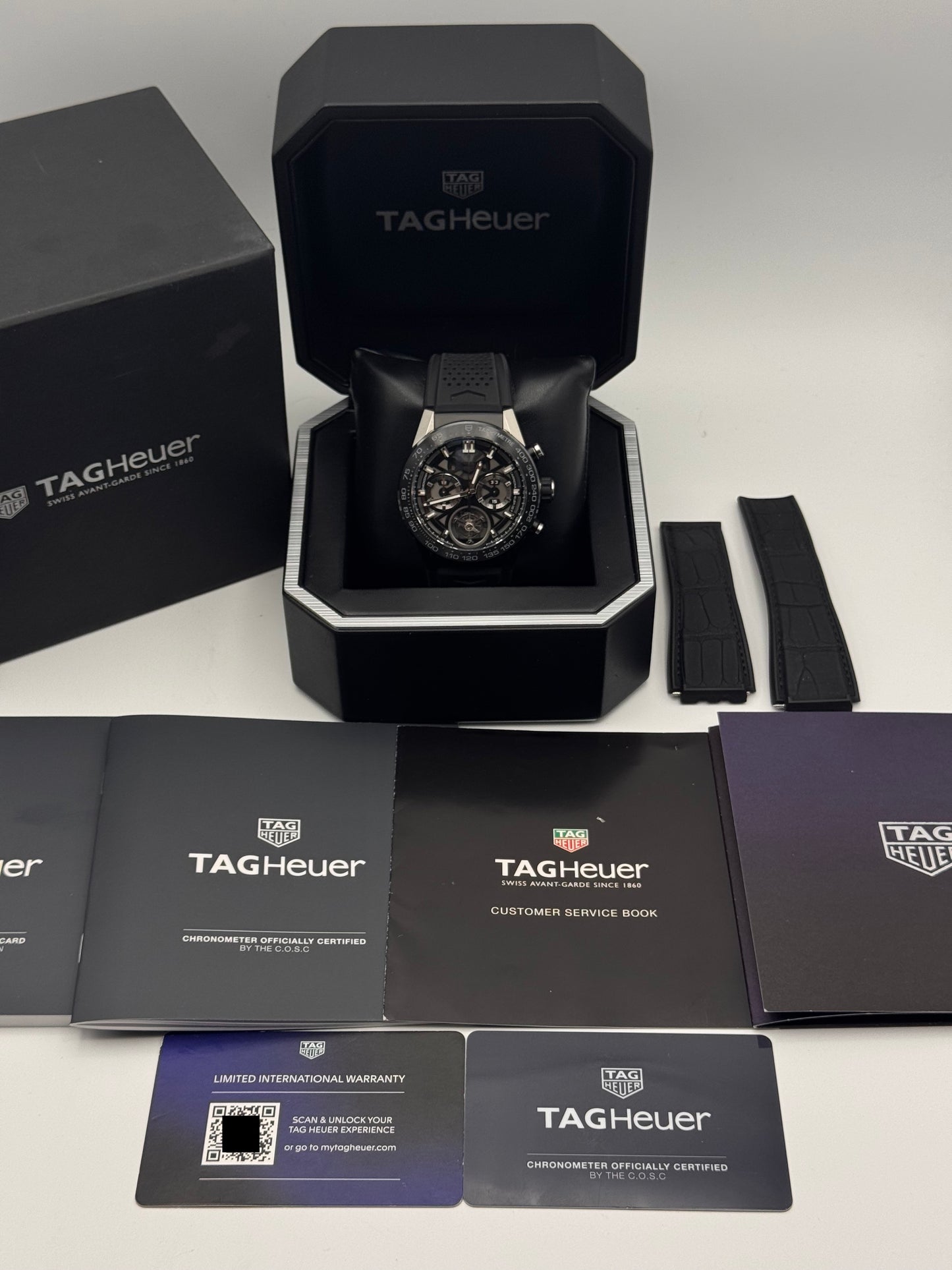 TAG Heuer Caliber Heuer 02T Chronograph Tourbillon - CAR5A8Y.FC6377