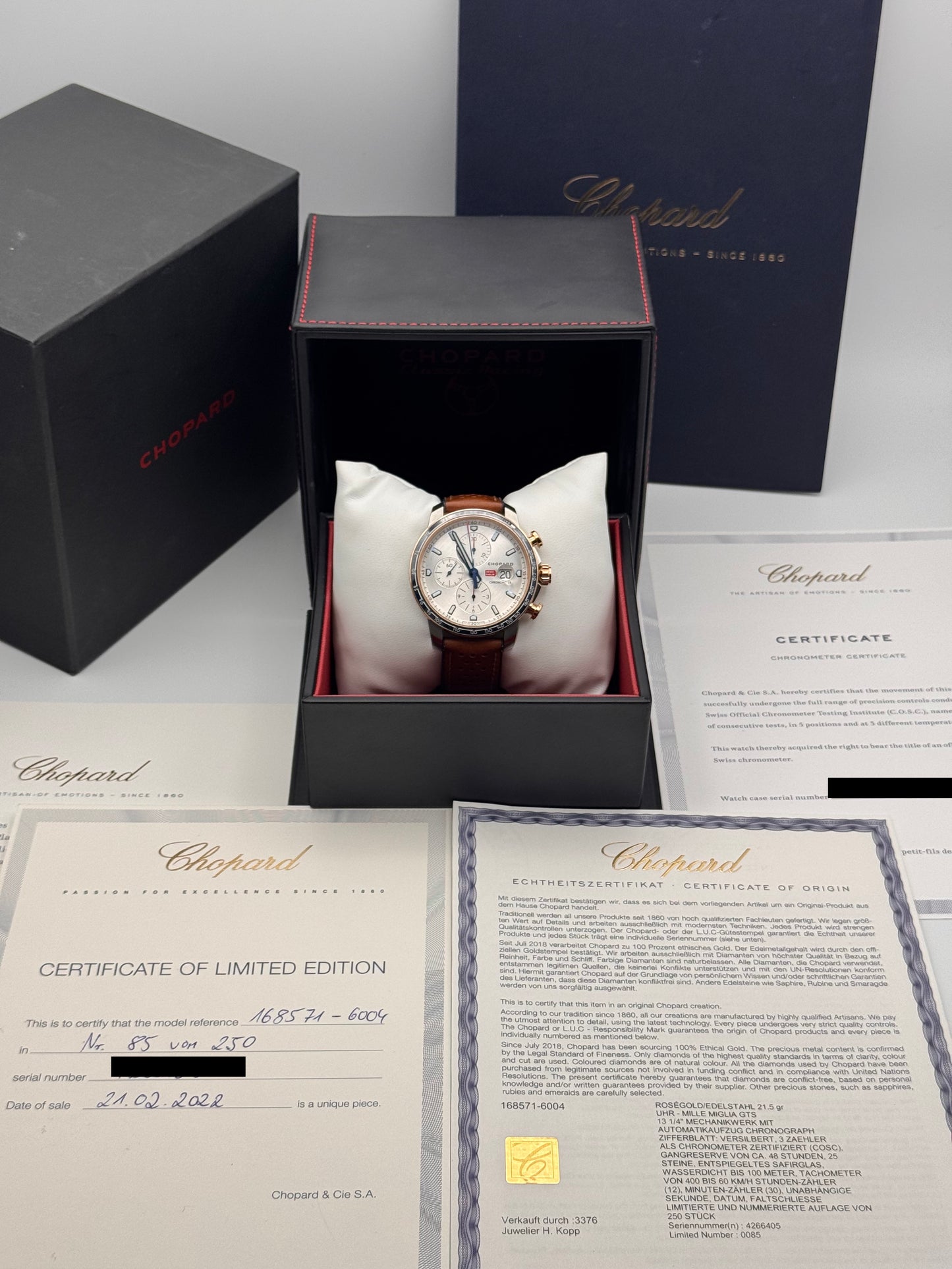 Chopard Mille Miglia 2022 Limited Race Edition - 168571-6004