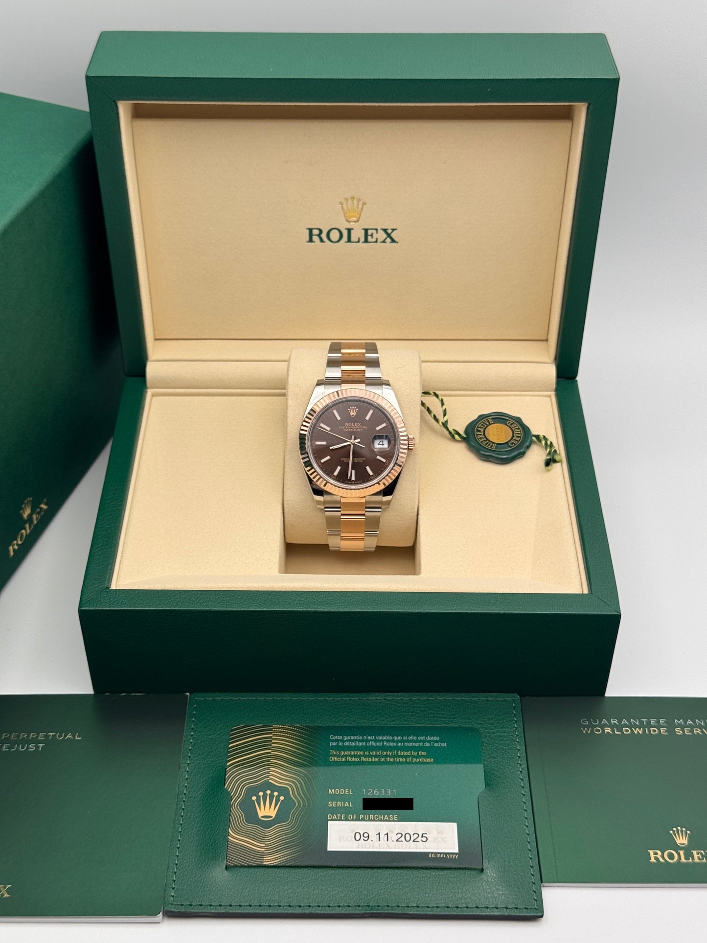 Rolex Datejust 41 Choco - 126331