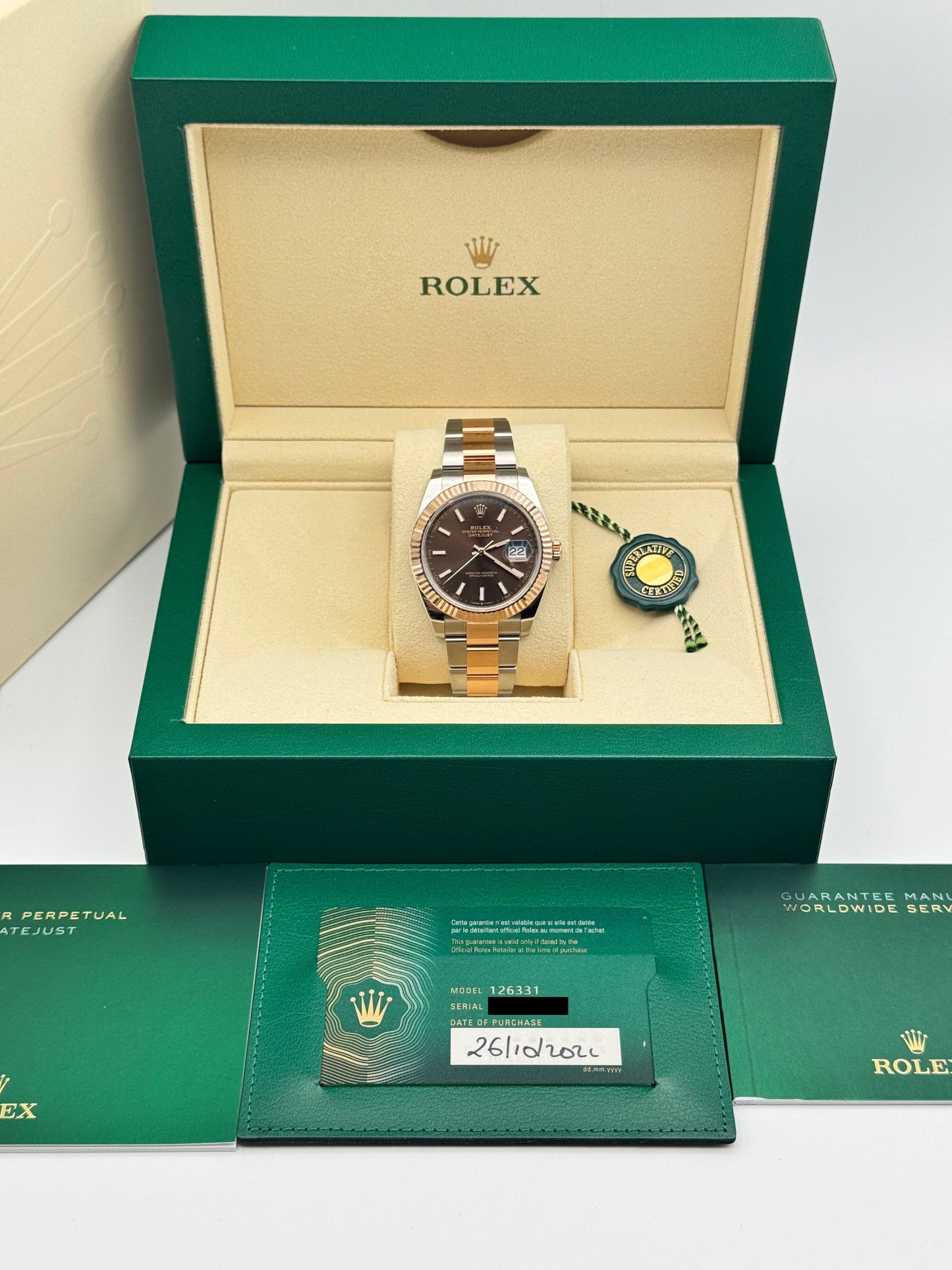 Rolex Datejust 41 Choco - 126331