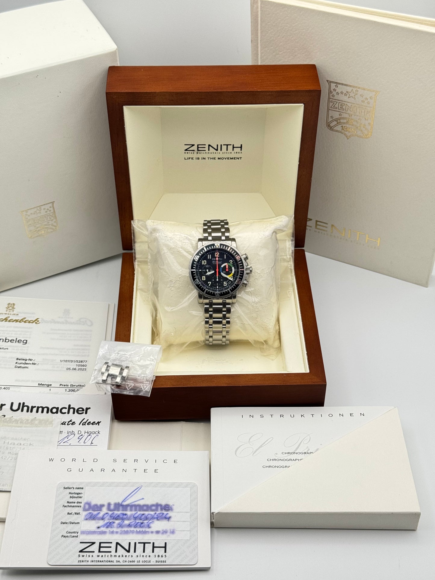 Zenith El Primero Rainbow Flyback - 02.0480.405