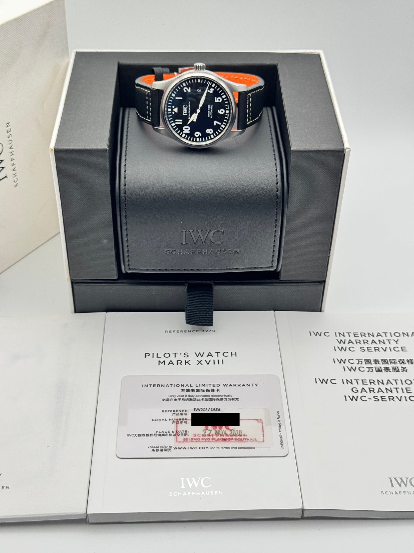 IWC Fliegeruhr Mark XVIII - IW327009
