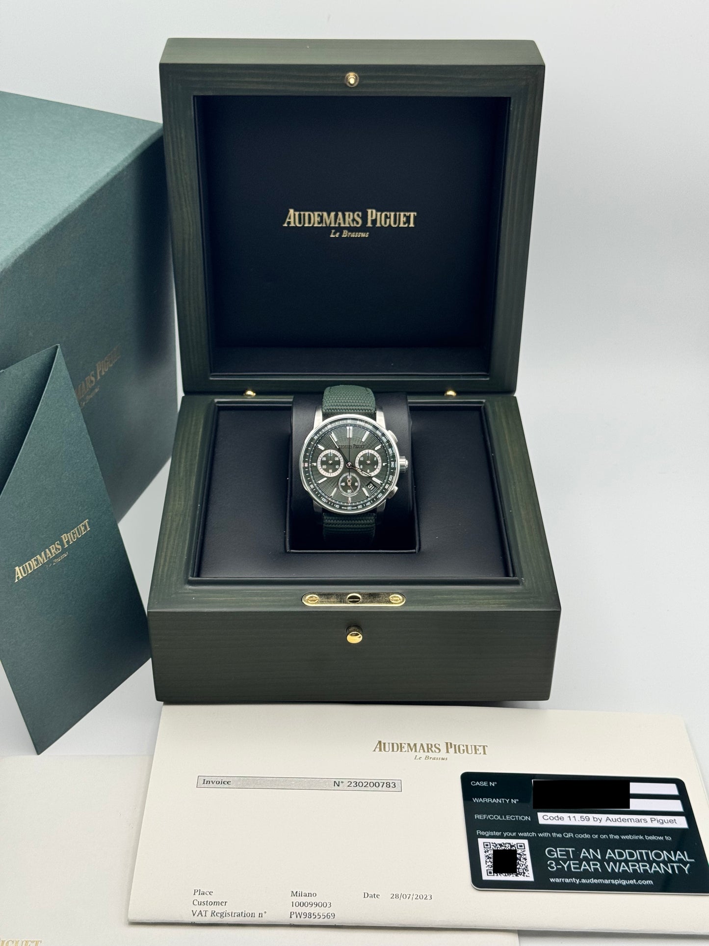 Audemars Piguet Code 11.59 Selfwinding Chronograph - 26393ST.OO.A056KB.01