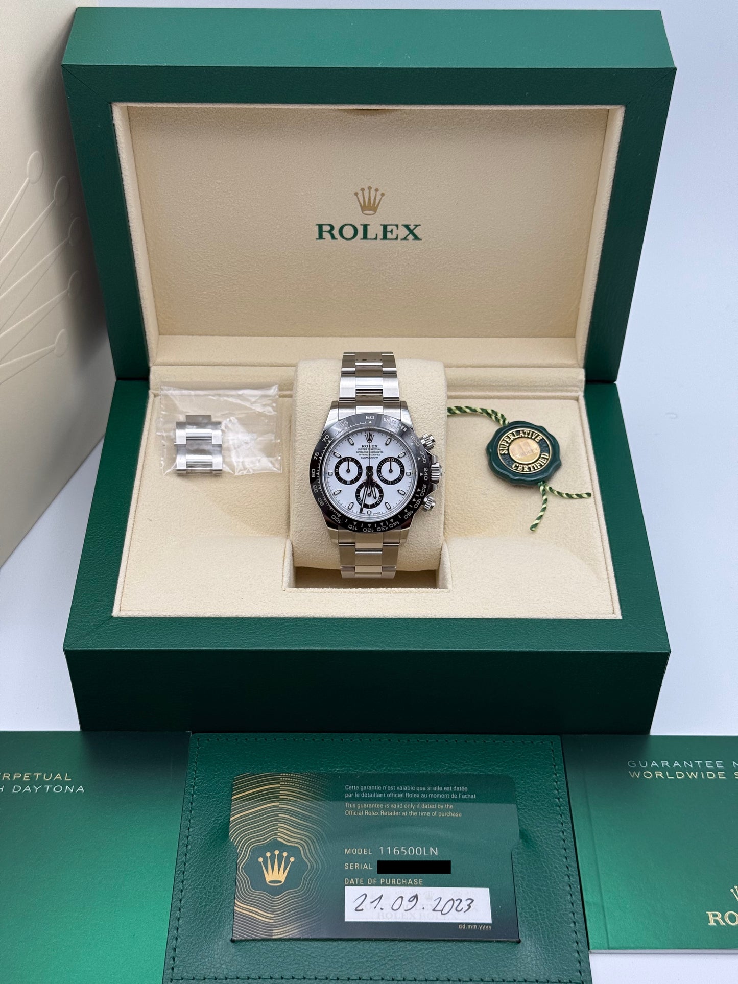 Rolex Daytona "Panda" - 116500LN