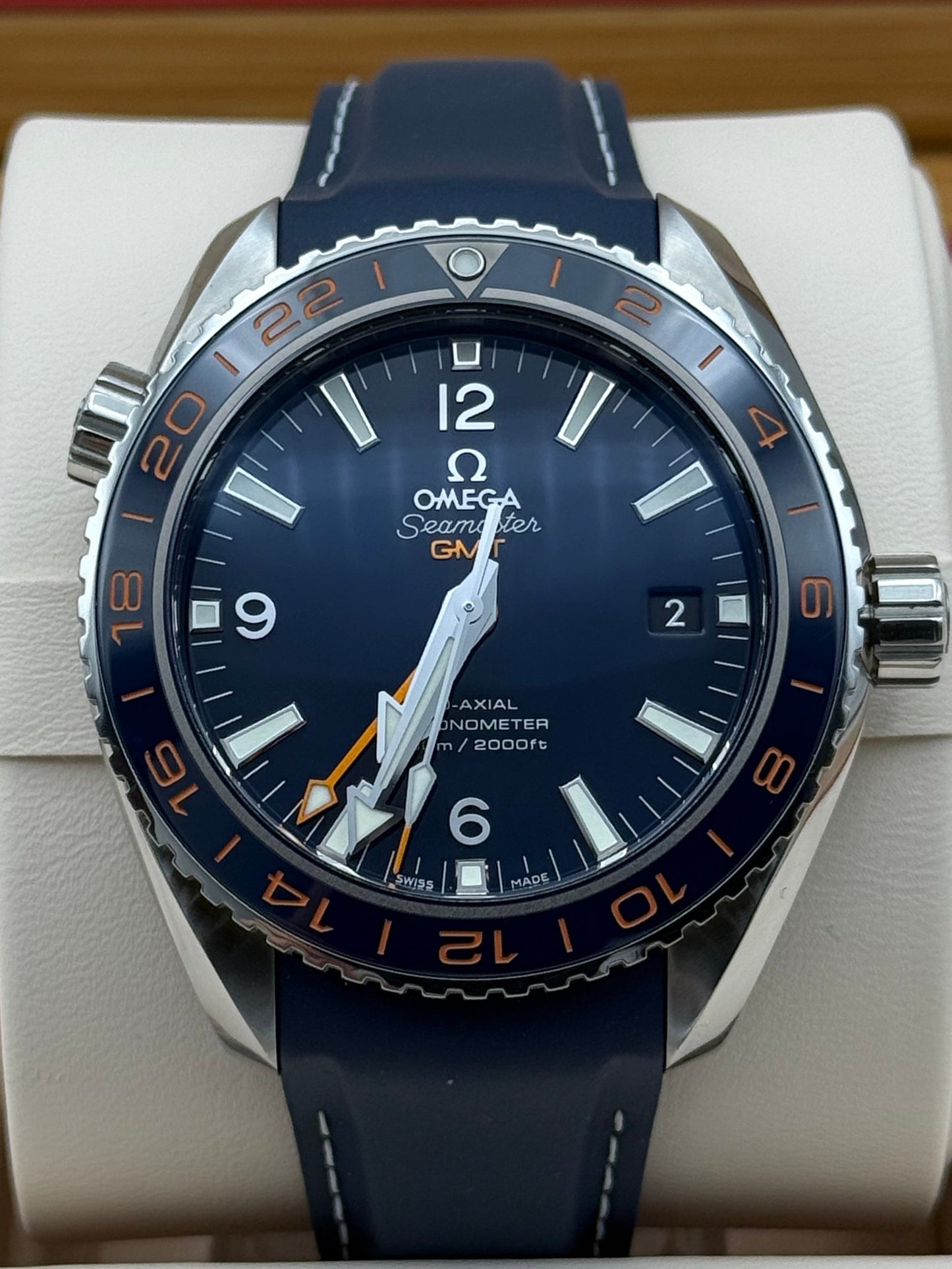 Omega Seamaster Planet Ocean 600M GMT - 232.32.44.22.03.001