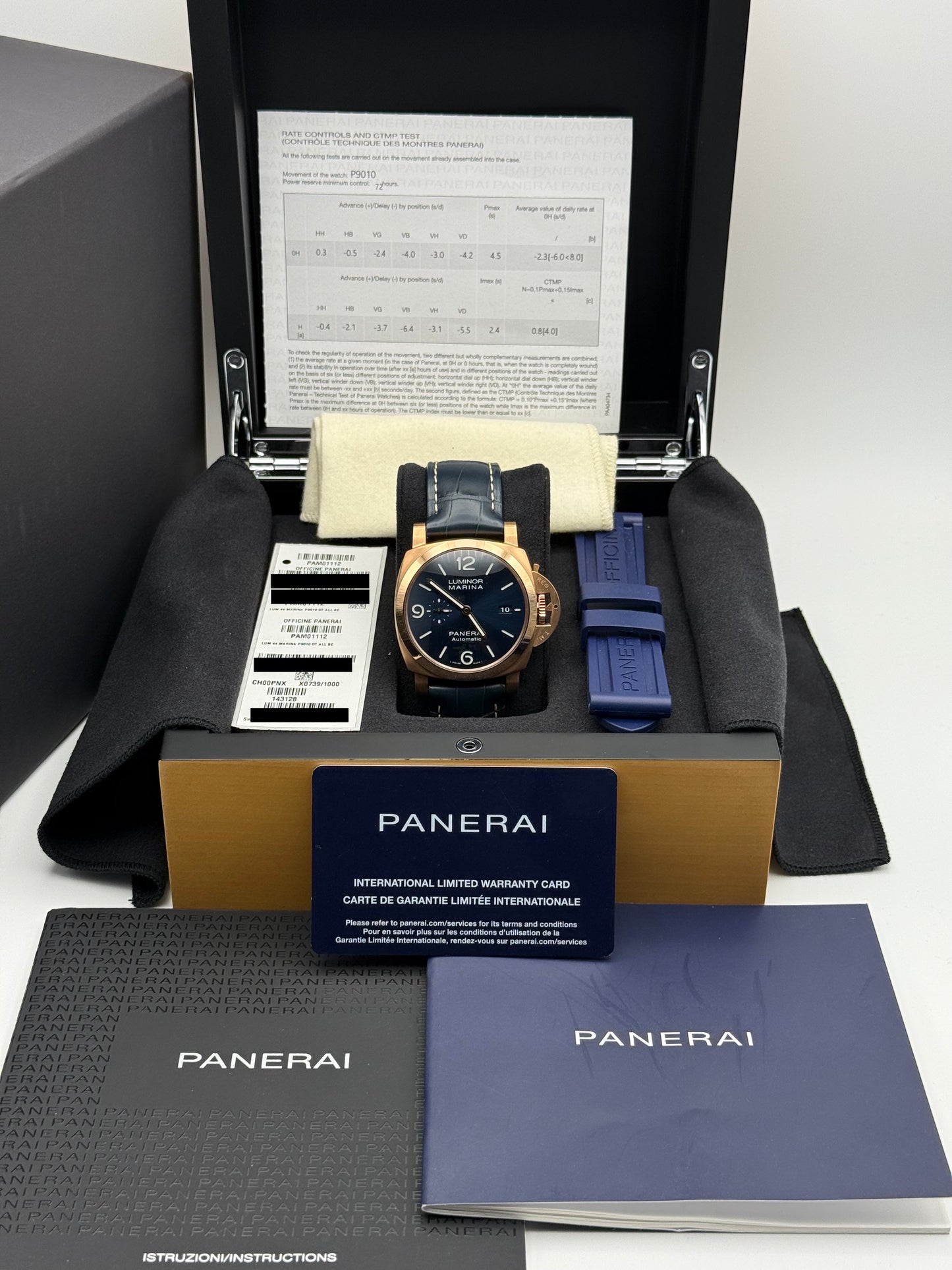 Panerai Luminor Marina Goldtech 18kt - PAM01112