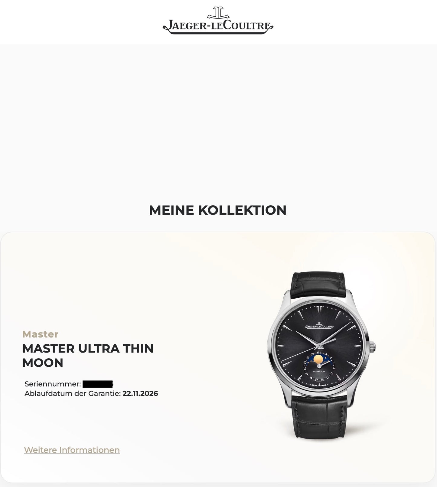 Jaeger-LeCoultre Master Ultra Thin Moon - Q1368470