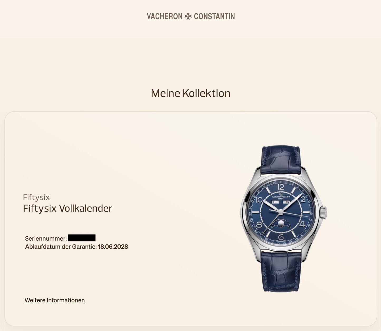 Vacheron Constantin Fiftysix Complete Calendar - 4000E 000A-B548