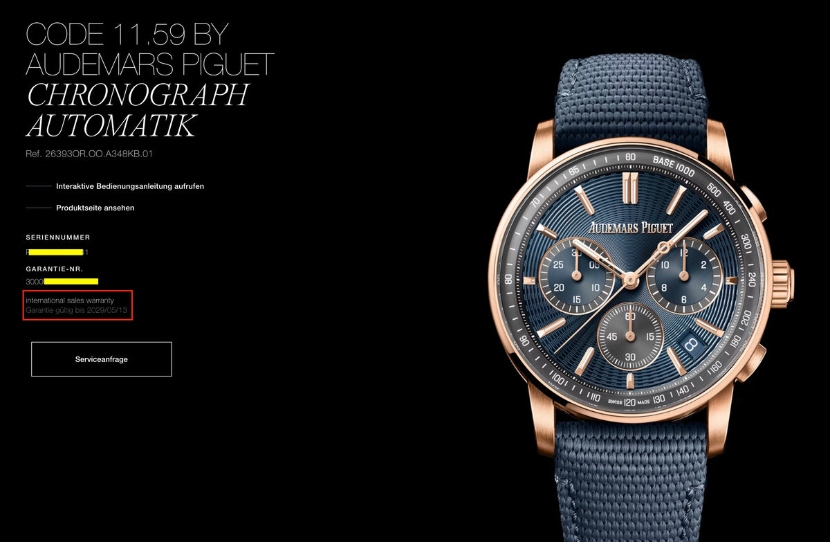 Audemars Piguet Code 11.59 Chronograph Rosegold - 26393OR.OO.A348KB.01